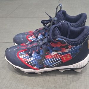 Under Armour Kids' Star-Spangled Cleats